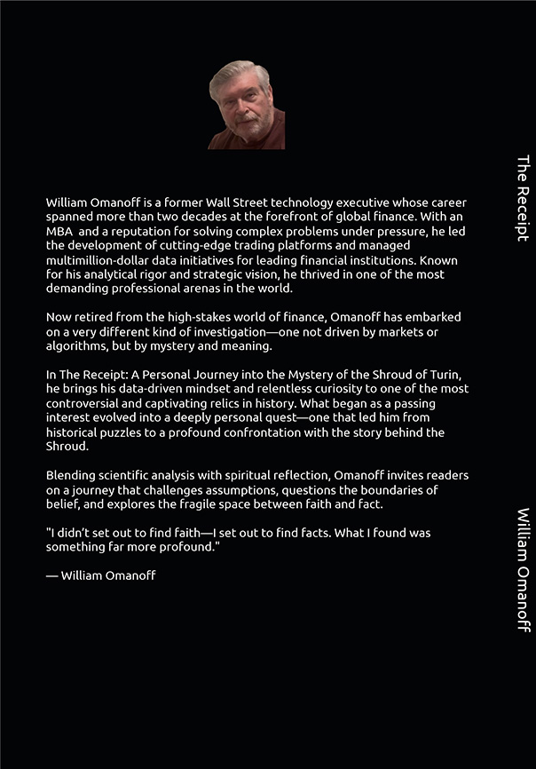 The Receipt – Back Cover